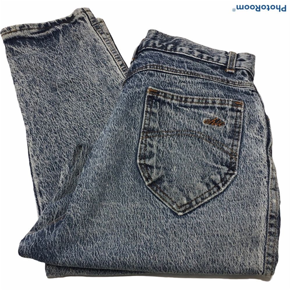 Chic Sz 13  Acid Jeans High Waist Tapered Womens